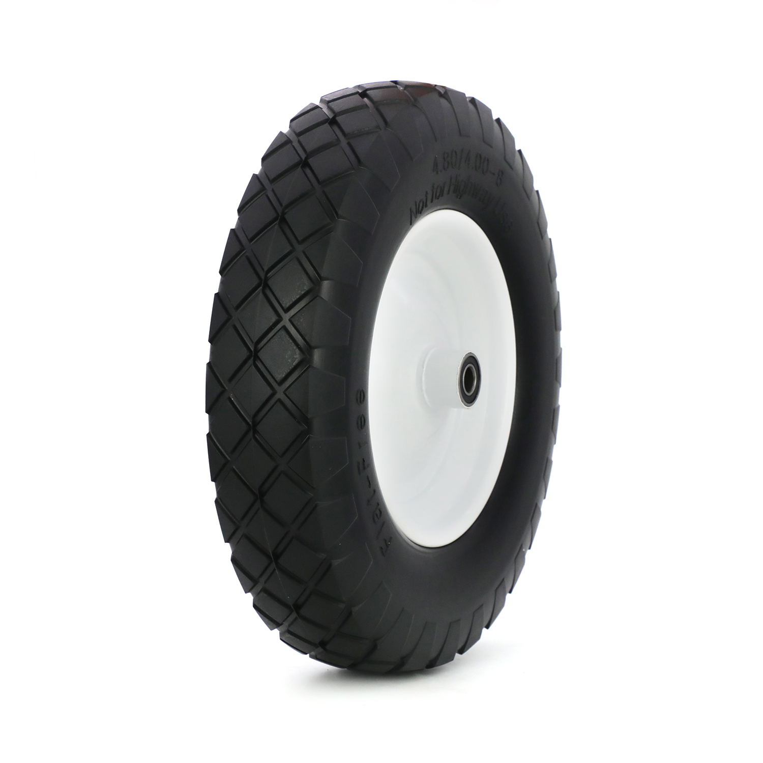 Flat Free PU Foam Wheel 16 Inch