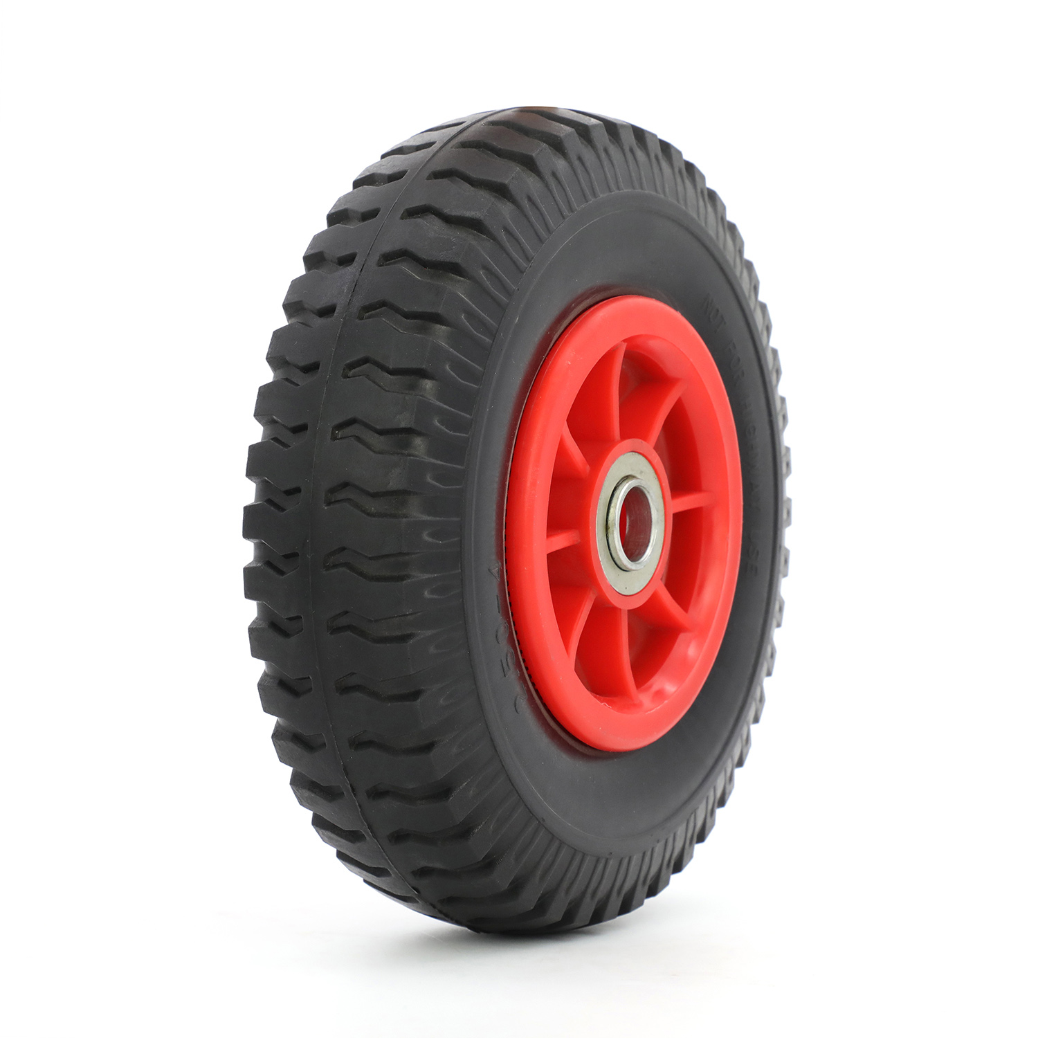 Flat Free PU Foam Wheel 8 Inch